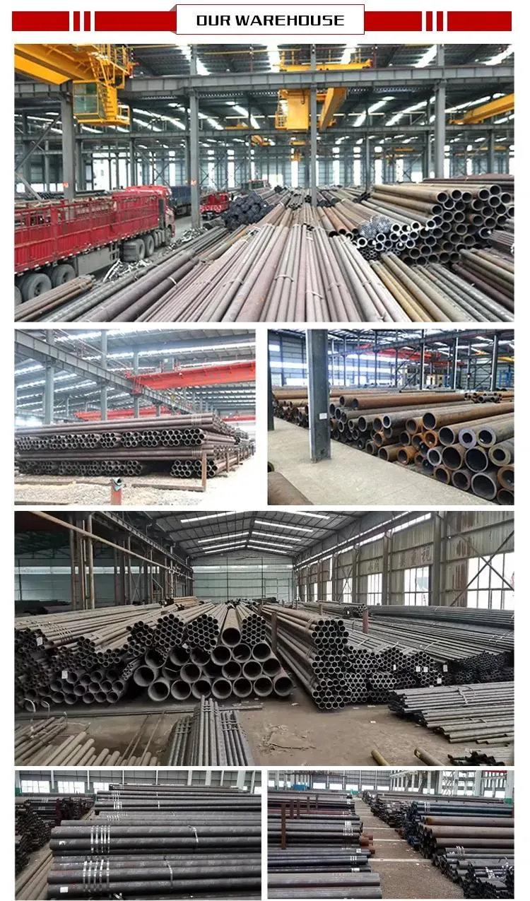 20# 40cr Sch40 Construction Black Round Tube Reasonable Price Seamless Carbon Steel Pipe